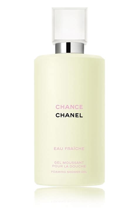 chanel chance eau fraiche foaming shower gel|chanel number 5 bath gel.